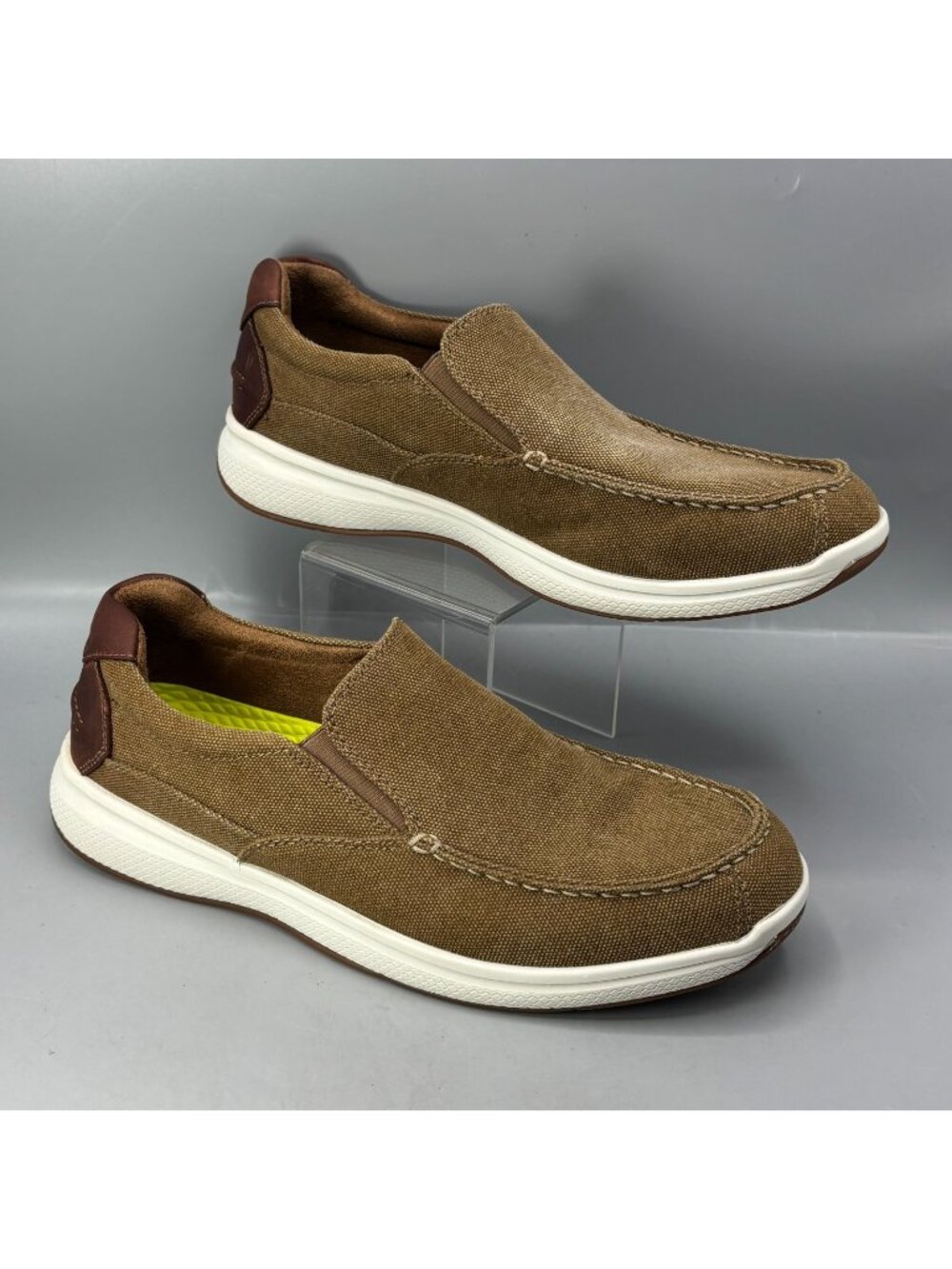 Florsheim Comfortech Casual Slip On Shoes Mens 10 Brown Round Toe 13327-269